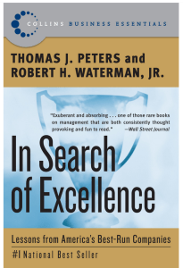 In Search of Excellence cover